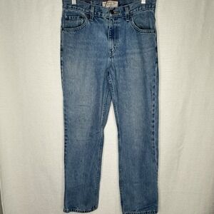 Levi‎ Strauss Signature Jeans Men's 31x30 Blue Denim 100% Cotton Straight Y2K